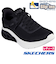スケッチャーズ スリップインズ レディース スニーカー ハンズフリー スリッポン SKECHERS Slip-ins 117638 BLK LIL ブラック ライラック 靴 履きやすい ノーマル幅 黒