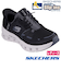 スケッチャーズ スリップインズ レディース スニーカー 厚底 ハンズフリー スリッポン ウォーキングシューズ SKECHERS Slip-ins グライドステップ プロ 150420 ブラック トープ マルチ 靴 履きやすい ゴム紐 ノーマル幅 黒