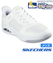 スケッチャーズ スリップインズ ハンズフリー スリッポン スニーカー メンズ ウノ コート アカシア Slip-ins SKECHERS 183151