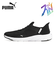 PUMA プーマ レディース メンズ  スニーカー 靴 311996 ソフトライド フレックスレース イーズイン ALT ワイド ランニングシューズ 幅広