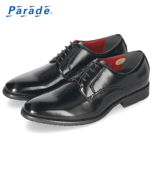 ビジネスシューズ 本革 防水 防滑  ブラック ダークブラウン 靴 メンズ 60010 60011 60012 Parade パレード