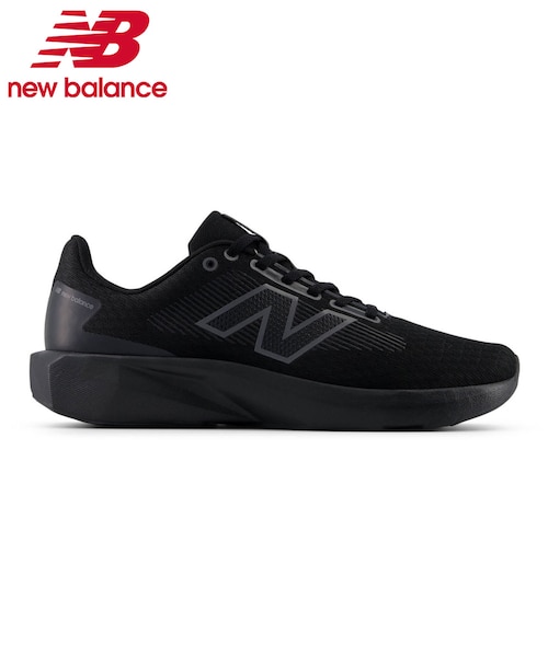 ニューバランス スニーカー メンズ 白 黒 ランニングシューズ new