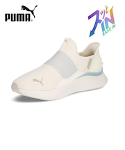 プーマ スニーカー レディース スリッポン 厚底 ハンズフリー 黒 白 PUMA ソフトライド ハーモニー イーズイン GL W ランニングシューズ 軽量 ワイド幅 311999