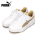 プーマ スニーカー レディース 厚底 コート ラリー SKYE レオ PUMA レオパード アニマル ホワイト 白 ローカット 402492