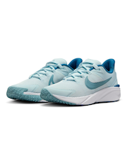 ナイキ キッズ スニーカー ランニングシューズ スター ランナー 4   ジュニア NIKE DX7615-404 紐靴 運動靴 通学 グレイシャーブルー