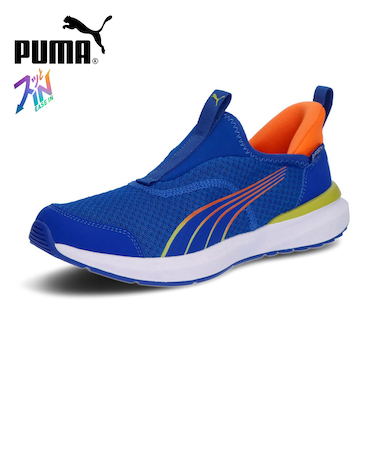 プーマ キッズ スニーカー スリッポン イーズイン 手を使わず脱ぎ履き クルーズ プロフォーム イーズ イン JR 397633 PUMA