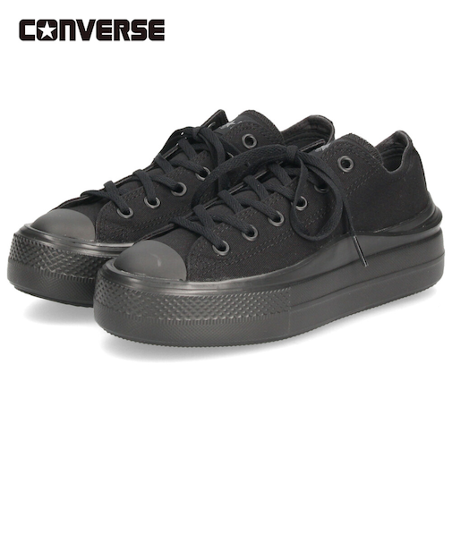 コンバース オールスター ライト PLTS ll OX レディース 靴 スニーカー 厚底 軽量 31313280 CONVERSE
