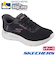 スケッチャーズ スニーカー レディース スリップインズ SKECHERS 125503 ハンズフリー 快適 通気性 黒 ブラック ローカット