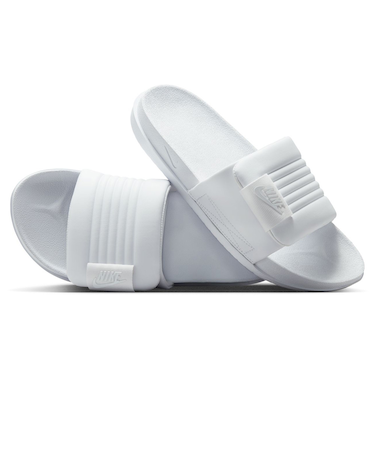 ナイキ サンダル レディース 靴 オフコート アジャスト スライド DV1033-101 NIKE Offcourt Adjust Slide ホワイト