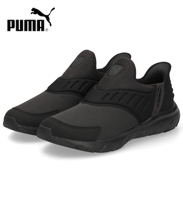 プーマ スリッポン メンズ ユニセックス ソフトライド フレックス イーズイン 撥水 ランニングシューズ 靴 PUMA 311076 EASE IN WID