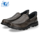 手を使わずに履ける靴 メンズ シューズ カジュアル 防水 本革 スリッポン ハンズフリー 履きやすい 歩きやすい 黒 ブラック 仕事 通勤 オフィスカジュアル Parade 楽すぽっ 97080 97081