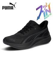 プーマ スニーカー メンズ レディース スリッポン 厚底 ハンズフリー 靴 黒 PUMA  イーズイン ランニングシューズ 312672