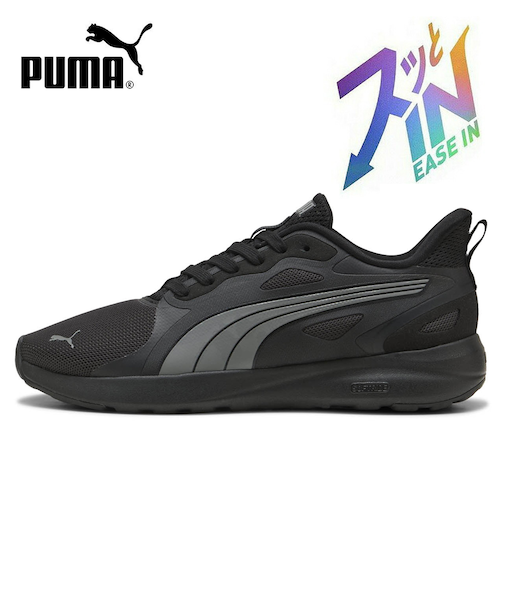 プーマ スニーカー メンズ スリッポン 手を使わずに履ける 靴 PUMA ソフトライド コスミック ST イーズイン 402632 軽量 通気性
