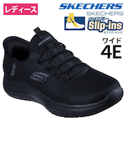 スケッチャーズ スリップインズ ワーク サミッツ SR エンスリー 108144W SKECHERS ワイド幅 レディース 靴 スニーカー 防滑