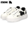 モズ スニーカー レディース 靴 厚底 軽量 歩きやすい コートスニーカー moz 靴 おしゃれ レースアップ シンプル ひも靴 40250