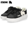 モズ スニーカー レディース 靴 厚底 軽量 歩きやすい コートスニーカー moz 靴 おしゃれ レースアップ シンプル ひも靴 40250