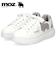モズ スニーカー レディース 靴 厚底 軽量 歩きやすい コートスニーカー moz 靴 おしゃれ レースアップ シンプル ひも靴 40250
