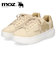 モズ スニーカー レディース 靴 厚底 軽量 歩きやすい コートスニーカー moz 靴 おしゃれ レースアップ シンプル ひも靴 40250