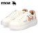 モズ スニーカー レディース 靴 厚底 軽量 歩きやすい コートスニーカー moz 靴 おしゃれ レースアップ シンプル ひも靴 40250