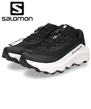 サロモン トレイルランニングシューズ メンズ スニーカー 黒 トレラン 靴 軽量 厚底 ウルトラグライド ULTRA GLIDE 3 ブラック L47742200 SALOMON