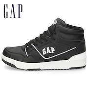 ギャップ スニーカー 防水 レディース メンズ ハイカット 雨 ブラック ホワイト グレー 防水スニーカー 通学 雨の日 靴 軽量 GPU22342 GAP
