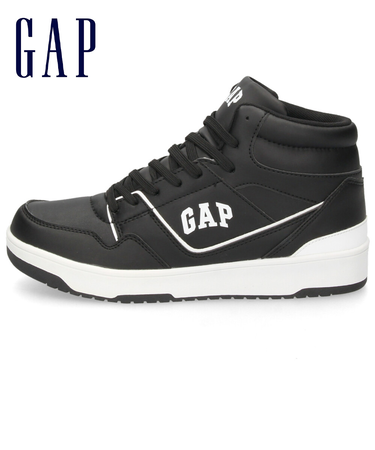 ギャップ スニーカー 防水 レディース メンズ ハイカット 雨 ブラック ホワイト グレー 防水スニーカー 通学 雨の日 靴 軽量 GPU22342 GAP
