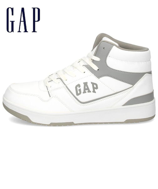 ギャップ スニーカー 防水 レディース メンズ ハイカット 雨 ブラック ホワイト グレー 防水スニーカー 通学 雨の日 靴 軽量 GPU22342 GAP