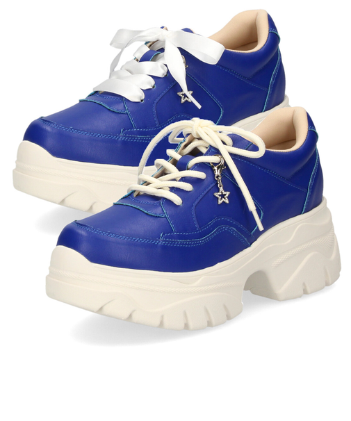 厚底スニーカー レディース 軽量 きれいめ ダッドスニーカー 人気 推し活 推しカラー メンカラ 6cm ヒール 美脚 ウォーキング Parade 7887