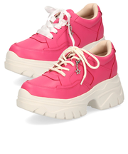 厚底スニーカー レディース 軽量 きれいめ ダッドスニーカー 人気 推し活 推しカラー メンカラ 6cm ヒール 美脚 ウォーキング Parade 7887