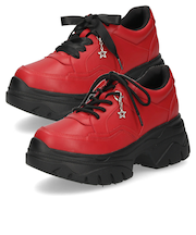 厚底スニーカー レディース 軽量 きれいめ ダッドスニーカー 人気 推し活 推しカラー メンカラ 6cm ヒール 美脚 ウォーキング Parade 7887