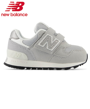 ニューバランス キッズ スニーカー 313 V2 靴 子ども靴 運動靴 軽量 クッション性 耐久性 グレー new balance IO313 TA2
