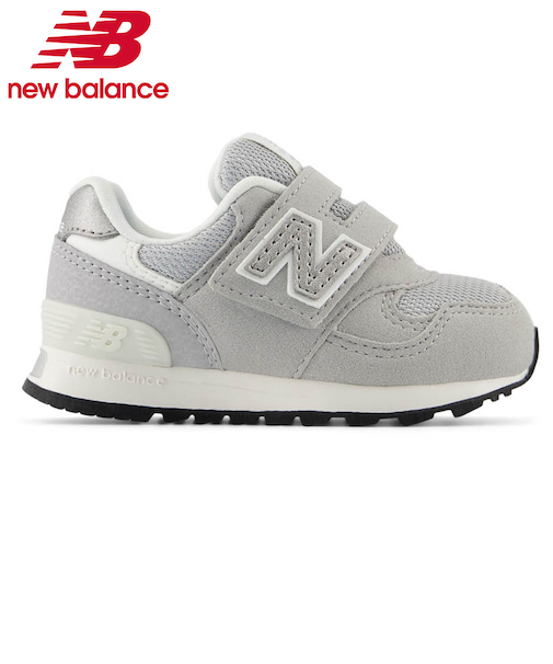 ニューバランス キッズ スニーカー 313 V2 靴 子ども靴 運動靴 軽量 クッション性 耐久性 グレー new balance IO313 TA2