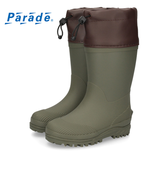 長靴 キッズ 男の子 女の子 雪 雨 滑りにくい フード 屈曲性 柔らかい 通学 スノーブーツ レインブーツ 防水 防寒 ブラック Parade 1006