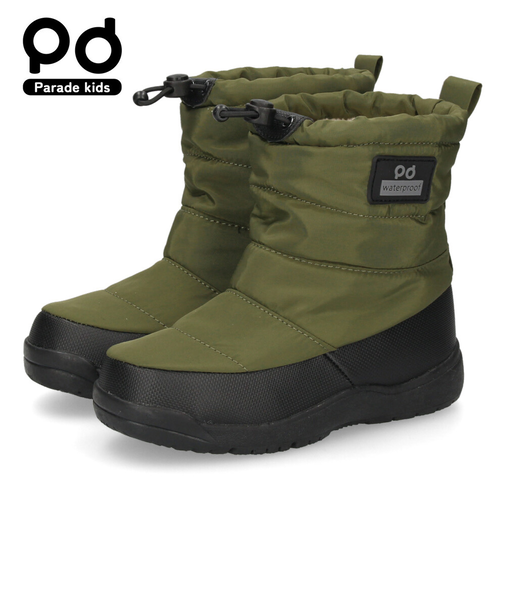 スノーブーツ キッズ 男の子 女の子 ジュニア 防寒ブーツ 防水 撥水 滑りにくい 防滑 歩きやすい 軽量 雨 雪 冬 スノーシューズ 56301 パレード Parade