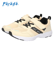 キッズ スニーカー 女の子 ジュニア 子供靴 幅広 軽量 かわいい 履きやすい マジックテープ 運動 通園 通学 Parade パレード PD56201