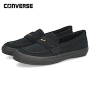 コンバース オールスター コインローファー SU メンズ ローファー 本革 カジュアル スエード 黒 ブラック CONVERSE ALL STAR COINLOAFER SU 31316671