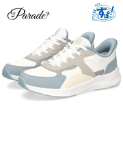 手を使わずに履ける 靴 レディース スニーカー ハンズフリー スリッポン 履きやすい 歩きやすい 防水 ゴム紐 ブラック 通勤 通学 楽すぽっ パレード Parade 51709