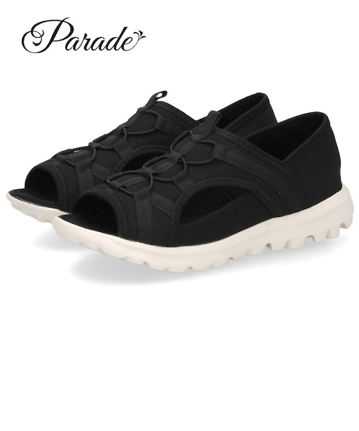 サンダル レディース スポーツサンダル 軽量 通気性 かかとが踏める 2WAY 歩きやすい カジュアル スポーティ 51305 Parade