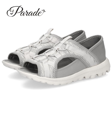 サンダル レディース スポーツサンダル 軽量 通気性 かかとが踏める 2WAY 歩きやすい カジュアル スポーティ 51305 Parade