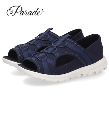 サンダル レディース スポーツサンダル 軽量 通気性 かかとが踏める 2WAY 歩きやすい カジュアル スポーティ 51305 Parade