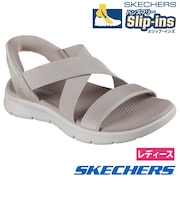 スケッチャーズ スリップインズ 立ったまま履ける レディース サンダル ゴーウォーク 靴 ノーマル幅 SKECHERS 141489 ハンズフリー