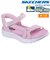 スケッチャーズ キッズ ジュニア サンダル 女の子 ゴーウォーク ハンズフリー 面ファスナー ノーマル幅 SKECHERS 303028L