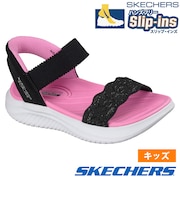 スケッチャーズ スリップインズ キッズ サンダル SKECHERS ウルトラ フレックス 3.0 エルモサ ブリーズ ノーマル幅 女の子 303029L
