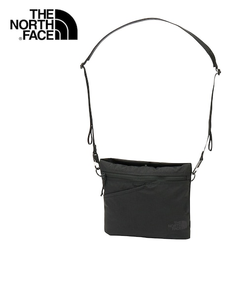 ノースフェイス ショルダーポーチ バッグ ラフターショルダーポーチM SP 軽量 耐久性 ミニマル 3L 黒 NM72627 THE NORTH FACE