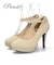 パンプス ストラップ 結婚式 パーティ 二次会 レディース 靴 ハイヒール 10cm ヒール ラメ キラキラ 2Way 6504-WK Parade