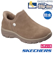スケッチャーズ スリップインズ レディース 防水 ウォータープルーフ イージー ゴーイング ウィンター ウィンド SKECHERS Slip-ins ブーツ レザー スエード ハンズフリー ノーマル幅 169158