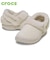クロックス サンダル レディース アンファーゲッタブル ヴィーガン スエード クロッグ ボア ファー モコモコ 冬用 crocs 212106