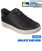 スケッチャーズ スリップインズ アーチフィット コート ブレイク シングル ベンテッド メンズ スニーカー ハンズフリー 手を使わずに履ける ノーマル幅 SKECHERS Slip-ins Arch Fit 183403