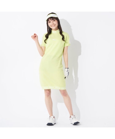 《WEB限定アイテム》FILA GOLF/フィラゴルフ　レディース  別注 モックネックワンピース