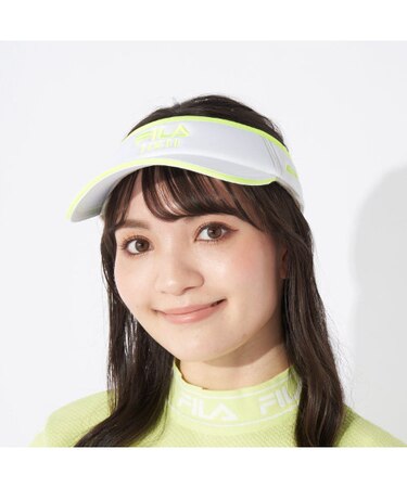 《WEB限定アイテム》FILA GOLF/フィラゴルフ　レディース サンバイザー